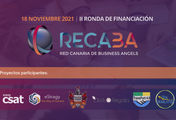 Segunda ronda de financiación  el día 18 de Noviembre de 17h a 18:30h vía online